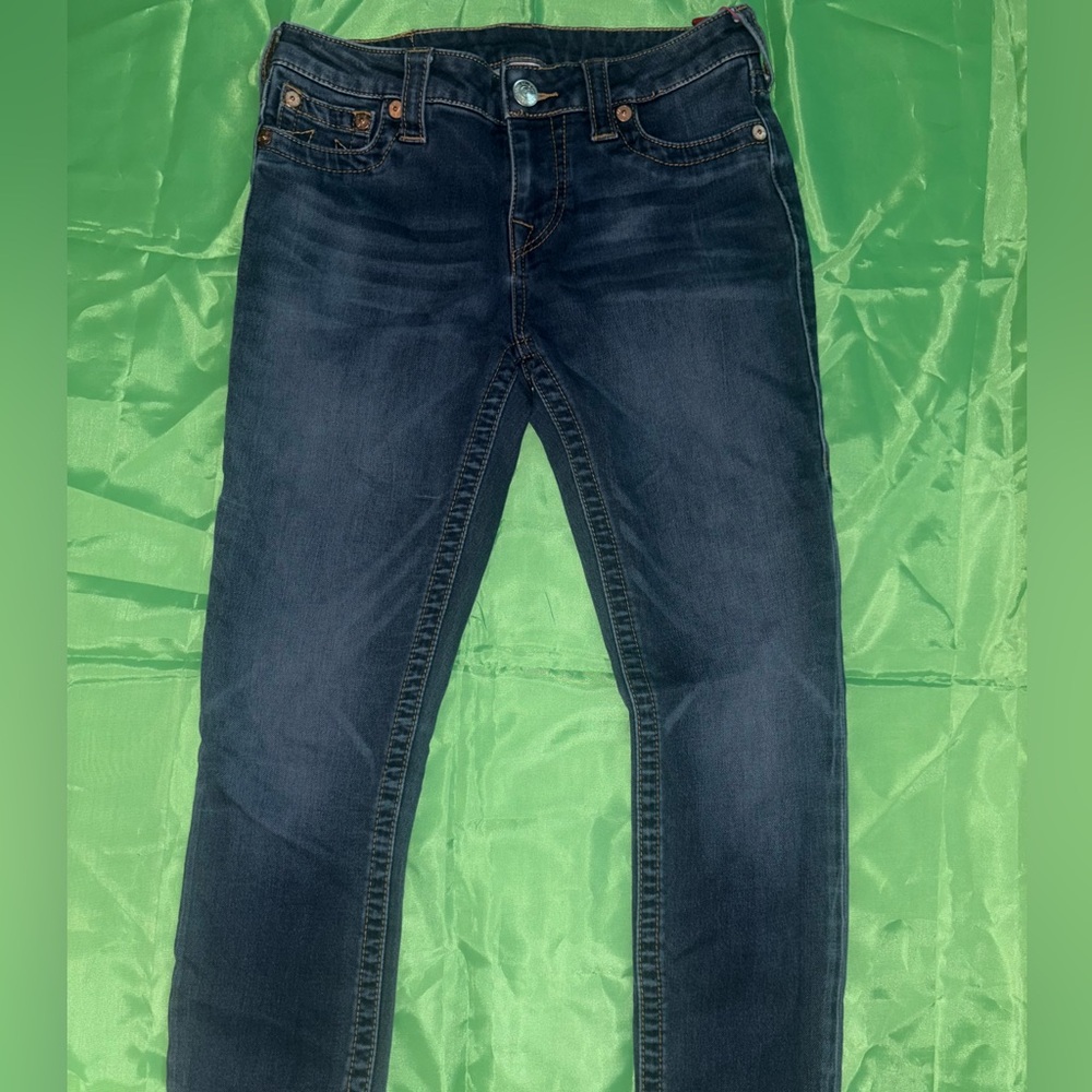 True Religion Dark Blue Skinny Jeans